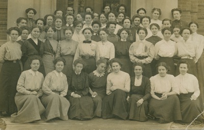 Students at National Methodist Training School in 1912. UCC Archives 1990.115P280