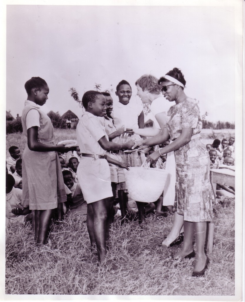 Audrey McKim (second from right) with the Kenyan Council of Churches in 1962: "We didn't always wear heels! But look at me ... funny when I look at this picture, you forget how things really were then."